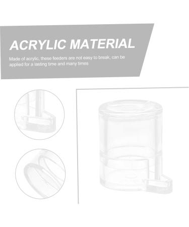 Minkissy 4pcs Pet Water Feeder Ant Farm Castle - Acrylic Ant Habitat & Drinking Tool Accessories 2.8x2.5cm - Buy Online on GoSupps.com