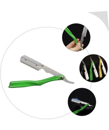 Minkissy Stainless Steel Eyebrow Trimmer - Manual Razor Tool Set (3 Pieces) - Precision Shaving for Men - 22.2x13.2cm - Buy Online on GoSupps.com