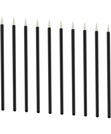 Beavorty 100pcs Eyebrow Brush Applicator Makeup Gadgets Eyeshadow Set Eye Brush Set Eyeliner Tool Eye Liner Wands Gel Makeup Brush Cosmetic Eye Makeup Tools Eyeliner Liquid White 10X0.5X0.5cm White - Buy Online on GoSupps.com