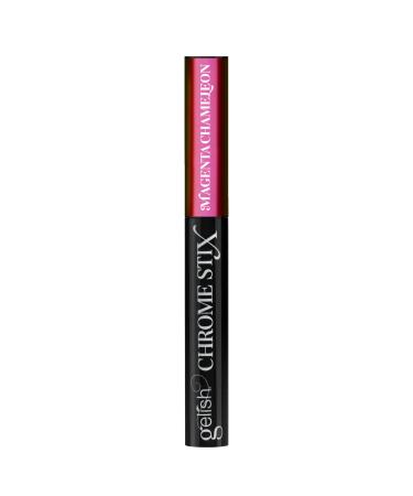 Gelish Chrome Stix For Gel Nails Chrome Nail Powder Nail Art Gel Nail Polish Utilize With Top Coat Gel For Nails (Magenta Chameleon 5g)