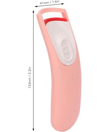 Heated Electric Eyelash Curler for Long Lasting Hold Rapid Preheating Easy to Use Reasonable Radian Groove Switch Push Design with Flexible Silicone Pad One-Step Lash - Buy Online on GoSupps.com