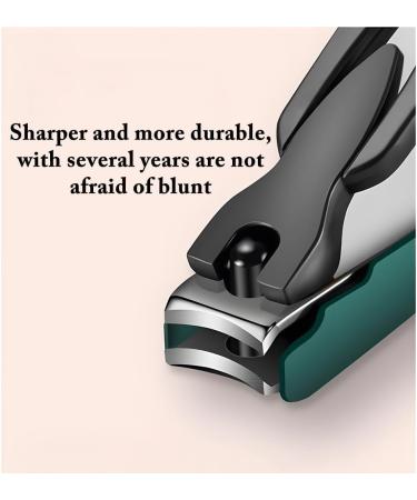 Portable Fashion Nail Clippers Splash-Proof Design Secondary Open Edge Nail and Toenail Corresponding Size (Pink) Practical Tools - Buy Online on GoSupps.com