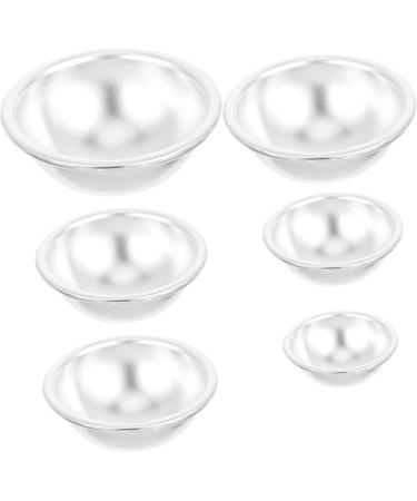 Zerodeko Hemisphere Cake Pan 12 Pcs Bath Tub Accessory Baking Pastry Mould Cake DIY Tool Crafting Supplies Egg Tart Paper Cup - Buy Online on GoSupps.com