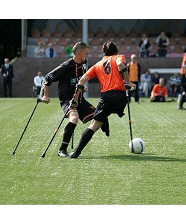 Cane Height Adjustable Elbow Walking Crutches Light Easy Carry Aluminum Alloy Forearm Crutch for Men/Women Open Cuff Crutches with Comfort Grip Red (Red) Lucky Star - Buy Online on GoSupps.com