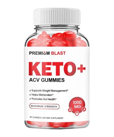 nutradash Premium Blast Keto ACV Gummies - Premium Blast Keto Gummies (60 Gummies - 1 Month Supply)
