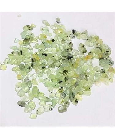 Natural Crystal Rough 9-12mm Bulk Natural Crystal Tumbled Stone Prehnite Gravel for Decoration 100g PEIQIYIN - Buy Online on GoSupps.com