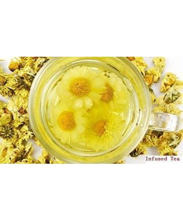 WENXUANSU: Yellow Chrysanthemum Tea cake 800 gram 100% natural herb enjoyed by Emperor - Buy Online on GoSupps.com