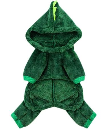 Pet Dog Dinosaur Costume Dogs Halloween Costume Puppy Hoodies Coat Dog Outfits for Small Medium Dogs Cats Party Halloween Cosplay Costume Dress Up Clothes (X-Large) - Buy Online on GoSupps.com