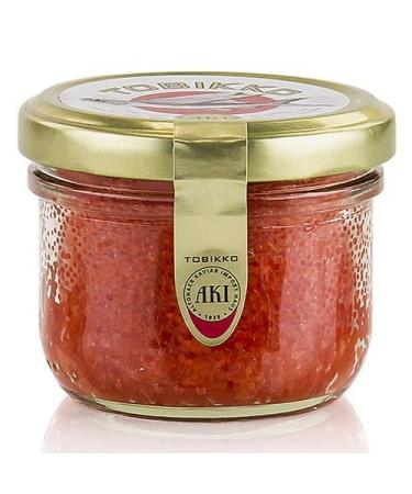 AKI Original Tobiko Flying Fish Roe Orange 90g.
