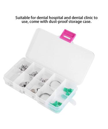 100 Contoured Metal Tooth Matrices - Professional Dental Sections with Storage Case for International Shipping - Buy Online on GoSupps.com