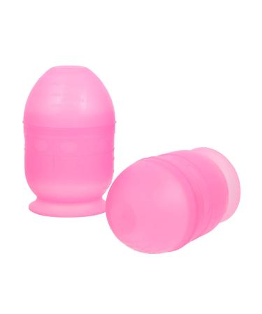 Lurrose 2 x hair dye shells hair dye shakers applicator bowl plastic colored medium mixed bottle home salon mixer tools for salon barber shop