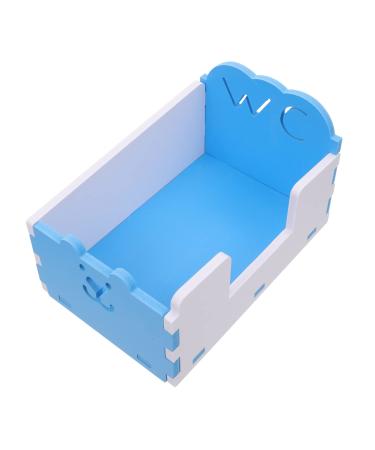 INOOMP 2 Pcs Hamster Toilet Hamster Bathroom Hamster Supplies Small Pet Toilet Hamster Pee Training PVC 15x10cmx2pcs Bluex2pcs
