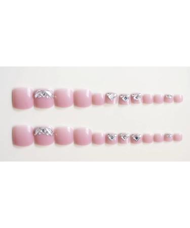 Decorative nail patch micro-crushing drill toenail patch fake nails patch wearing nail patch finished nail patch 24 toenail patch. - Buy Online on GoSupps.com