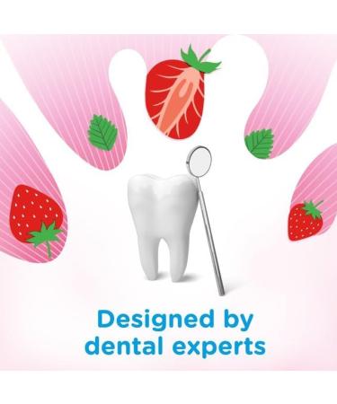 3 x Aquafresh Splash Toothpaste 3-8 Strawberry 50ml Each Aquafresh Kids Toothpaste Aquafresh Strawberry Toothpaste 3-8 - Buy Online on GoSupps.com