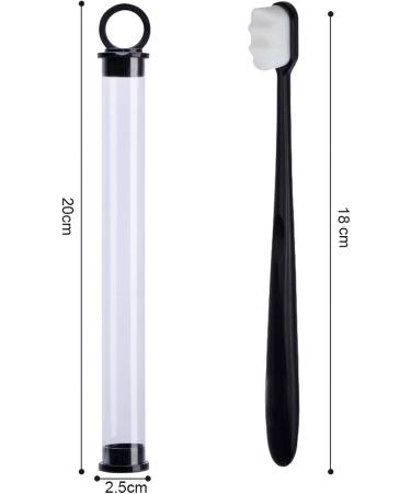 SUICRA Ultrafine Toothbrushes - 1 Million Bristles Micro Soft Toothbrush with Holder | Eco-Friendly Portable Oral Care Kit - Buy Online on GoSupps.com