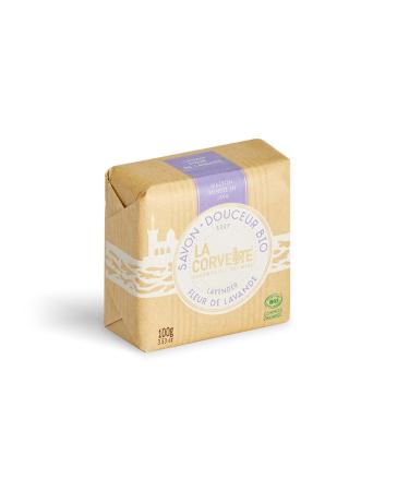 La Corvette Organic Lavender Soap Bar - Natural 100g | Eco-Friendly Skincare - Buy Online on GoSupps.com