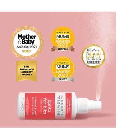 My Expert Midwife Spritz for Bits 150ml - Pregnancy & Postpartum Relief Spray - Buy Online on GoSupps.com