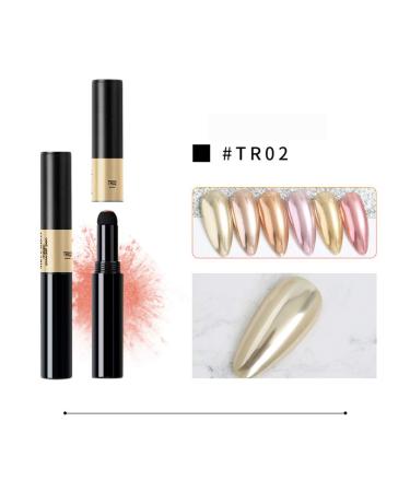 Chrome Air Cushion Nail Glitter Pen - Holographic Mirror Effect for Long Lasting DIY Nail Art - Buy Online on GoSupps.com