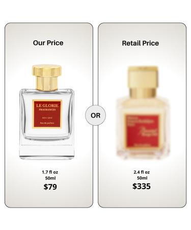 Red Carat EDP Perfume for Women/Men - Inspired by MFK'S Baccarat - 12-14 Hours Long Lasting Perfume with Jasmine/Saffron Notes - Floral and Woody Cruelty Free Fragrance - Unisex - 0.33 FL oz/10ml. Inspired by MFK's Baccarat 0.33 Fl Oz (Pack of 1) - Buy Online on GoSupps.com