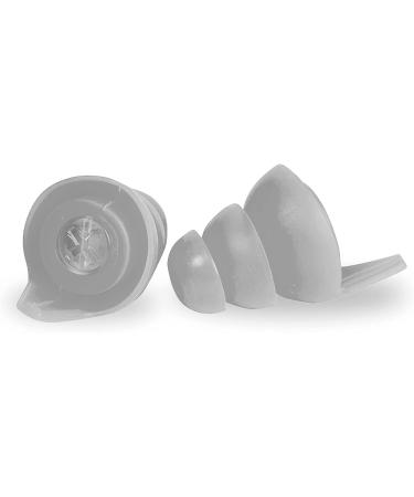 Blox Xperience Music Earplugs - Reusable & Washable with Acoustic Filter for Concerts, Musicians, and Festivals - Transparent - 1 Pair - Buy Online on GoSupps.com