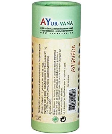 AYur-Vana Coleus Pill Box 60 Capsules - Buy Online on GoSupps.com