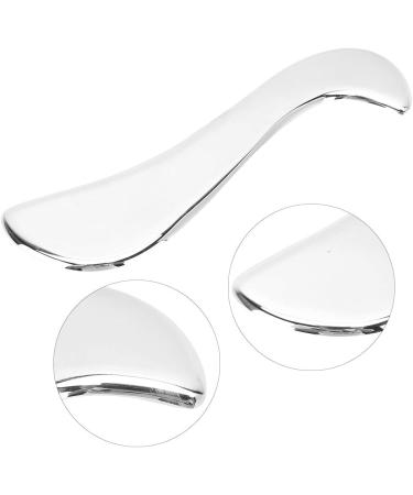 Verdant Touch Stainless Steel Gua Sha Tool - 20cm Body Scraping Board for Pain Relief & Massage - Buy Online on GoSupps.com