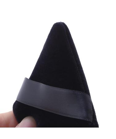 Buy Premium Triangle Powder Puff - Soft Velour Makeup Sponge for Loose Powder & Contouring | International Shipping Available - Buy Online on GoSupps.com