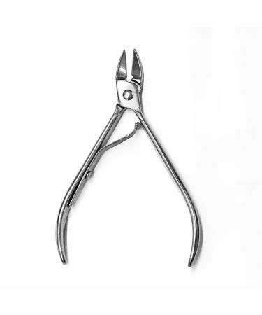 Cuticle Cutter Best Stainless Steel Pliers Scissors Suitable for Trimming Dead Skin on The Edges of Nails on Hands and feet Nail Art Tools Male Female Universal (Silver)