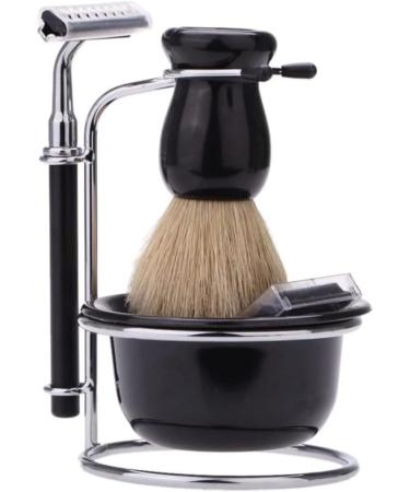 Zerodeco Shaving Handle & Cleaning Cream Brush - Premium Soap Bowl & Razor Cup Kit for Men | Hairdresser Tools & Accessories - Buy Online on GoSupps.com