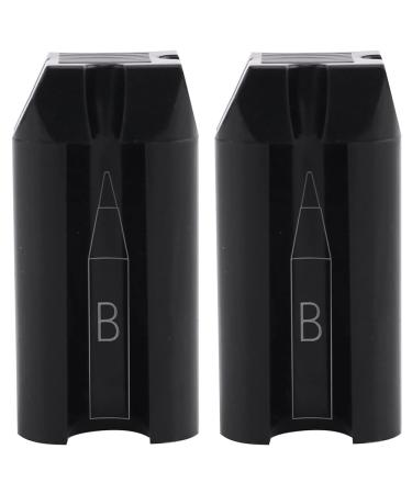 Vadillo 2X Sharpener Lid Eyebrow Pencil Sharpening Tools Permanent Makeup for Eyebrow Pencil Sharpen Tip Tools