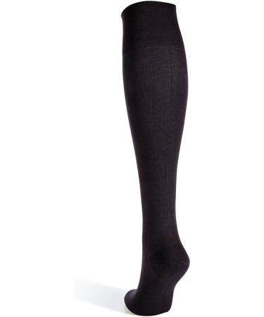 Shop Safersox Premium Comfort Compression Stockings Class 1 for Men & Women - Stylish Colors All-Day Wear (42/43 Black) - Buy Online on GoSupps.com