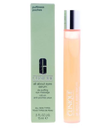 Clinique All About Eyes Serum De-puffing Eye Massage 0.5 oz - Buy Online on GoSupps.com