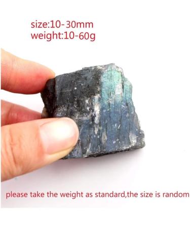 1PC 10-60g Beautiful Labradorite Colorful Rough Gemstone Flash Raw Minerals Gift Reiki Crystal Stones Suitable for Home Ornaments ERBDRGAZ (Size : 20-40g) - Buy Online on GoSupps.com