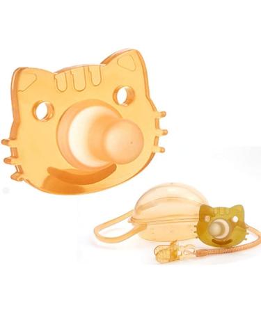 WT-DJJK Dummy Schnuller for Baby Girls | Silicone Cat Clip & Storage Box | Perfect Newborn Gift - Buy Online on GoSupps.com