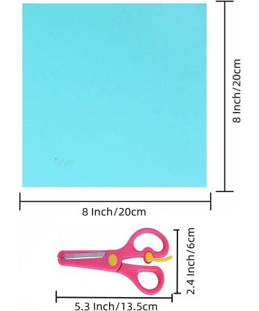 Origami Paper Kit - 100 Sheets, 8x8 inch, Double Sided Color, 10 Vivid Colors - Large Folding Origami Paper for DIY Crafts - Buy Online on GoSupps.com