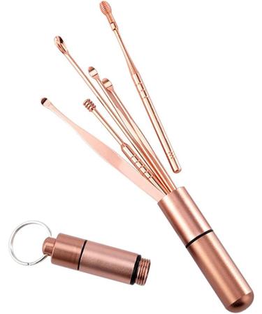 RLZCFF 6Pcs/Set Ear Wax Pickers Stainless Steel Spiral Earpick Wax Remover Curette Ear Pick Cleaner Ear Spoon Care Ear Cleaning Tools (Color : Black-JoJo's Bizarre Adventure1) Black-jojo&apos s Bizarre Adventure1 - Buy Online on GoSupps.com