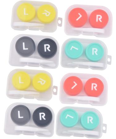 Solust 8 Series Portable Contact Lens Holder - Travel-Friendly Linsenbox with Tweezers & Storage for Easy Use - Buy Online on GoSupps.com