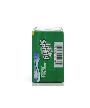 Buy Irish Spring Moisture Blast Deodorant Soap | 3x4 oz Fresh & Long-lasting | International Shipping Available - Buy Online on GoSupps.com