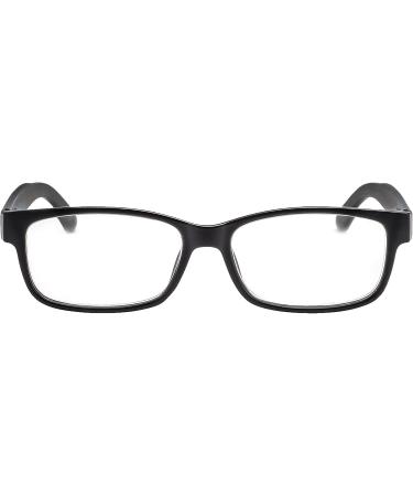 Filtral Square Reading Glasses | Modern Flexible Spring Temples | Unisex +1.50 Diopter - Black - Buy Online on GoSupps.com