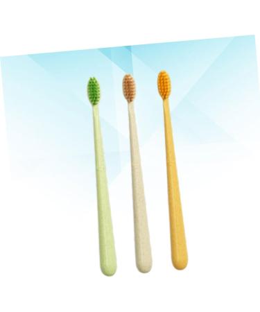 Anneome 3pcs Eco-Friendly Lightweight Toothbrush Set - Comfortable & Sustainable Household Essential - Buy Online on GoSupps.com