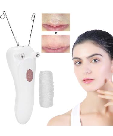 Electric Body Facial Hair Remover Thread Hair Remover Cotton Thread Epilator for Women Threading Device Physical Hair Removal Tool for Facial Lip Chin Cheeks Whole Body (Pink) - Buy Online on GoSupps.com