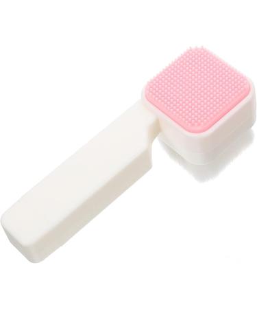 minkissy Silicone Face Scrubbers Exfoliator Brush Facial Cleansing Brush Precision Pore Cleansing Blackheads Removing Face Brush White - Buy Online on GoSupps.com
