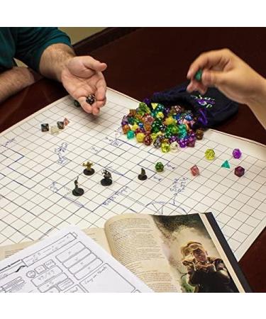 Wiz Dice Series II - 105 Dice in 15 Sets of 7 Unique Colors - Perfect DND Gifts and Accessories for TTRPG MTG Games - D&D Dice Sets in Unique Finishes - Buy Online on GoSupps.com