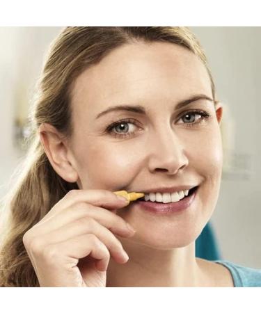 TEPE Interdental Brushes Orange Extra Soft 0.45mm - Pack of 8 (1 x 8 Brushes) - Buy Online on GoSupps.com