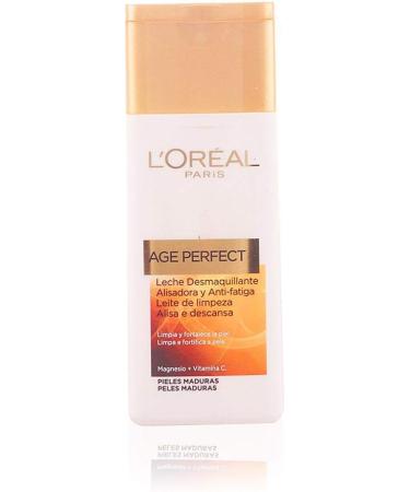 L'Or al Age Perfect Cleansing Milk 200ml - Gentle Cleanser for Mature Skin | International Shipping Available - Buy Online on GoSupps.com