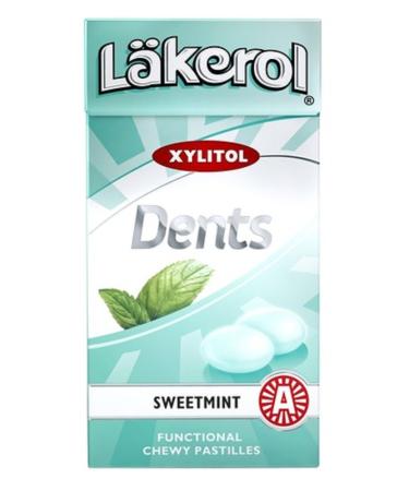 Cloetta Cloetta Lakerol Tooth Sweetmint Lozenges 1 Box of 36 g