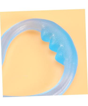 SUPVOX 2pcs Blue Medium Silicone Yoga Tension Bands - Multifunctional Elastic Fitness Equipment for Home & Gym - Buy Online on GoSupps.com