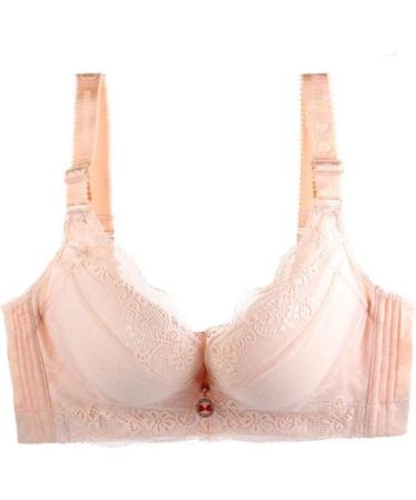 Buy Extra-Elastic Bra Sports Top for Plus Size Women - Breathable Adjustable Bustier for Large Breasts - Beige 42B - Buy Online on GoSupps.com