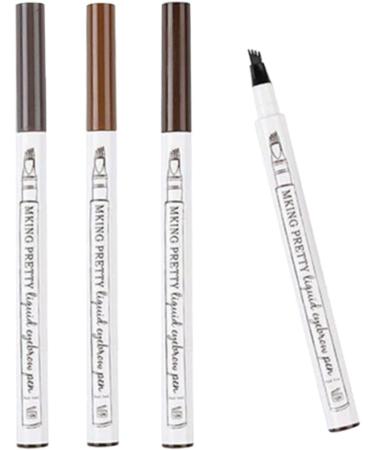 FOMIYES 4pcs Waterproof Brow Pencil Eyebrow Pencil for Women Miss Eyebrow Powder Water Proof 1 count (Pack of 1) As Shown - Buy Online on GoSupps.com