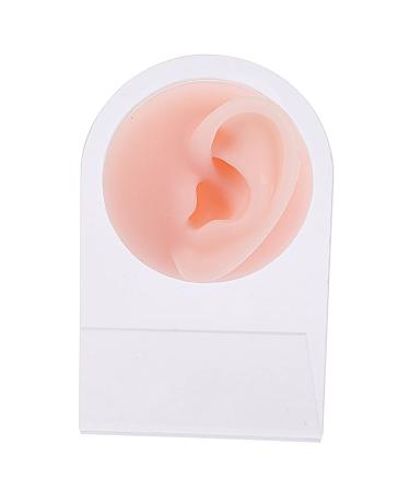 Ear Jewelry Holder Silicone Ear Models Ear Stud Silicone Model Ear Piercing Tool Infant Necessities Jewelry Tools Jewerly Set Ear Stud Display Model Ear Piercing Mold Part